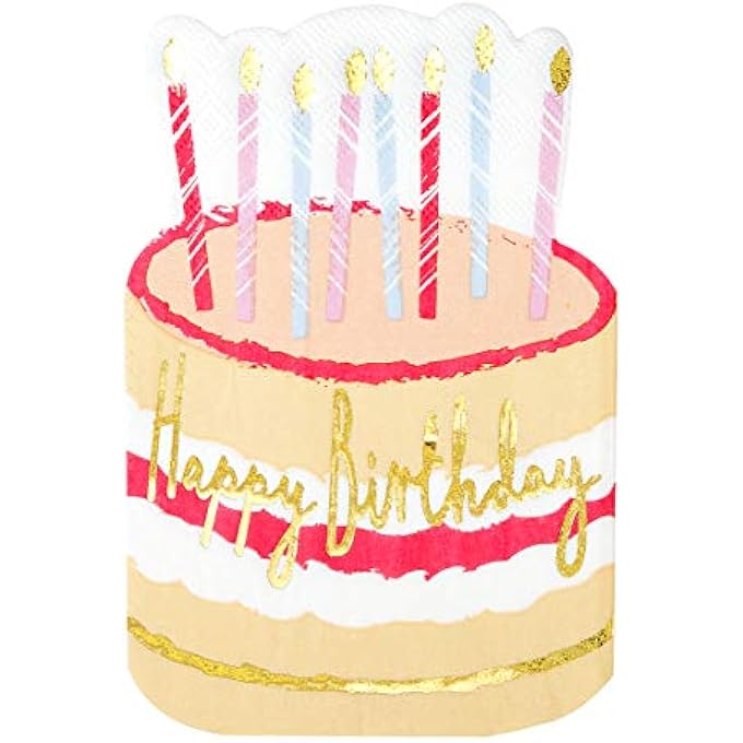 ROSE CAKE SHAPED NAPKINS - Image 1